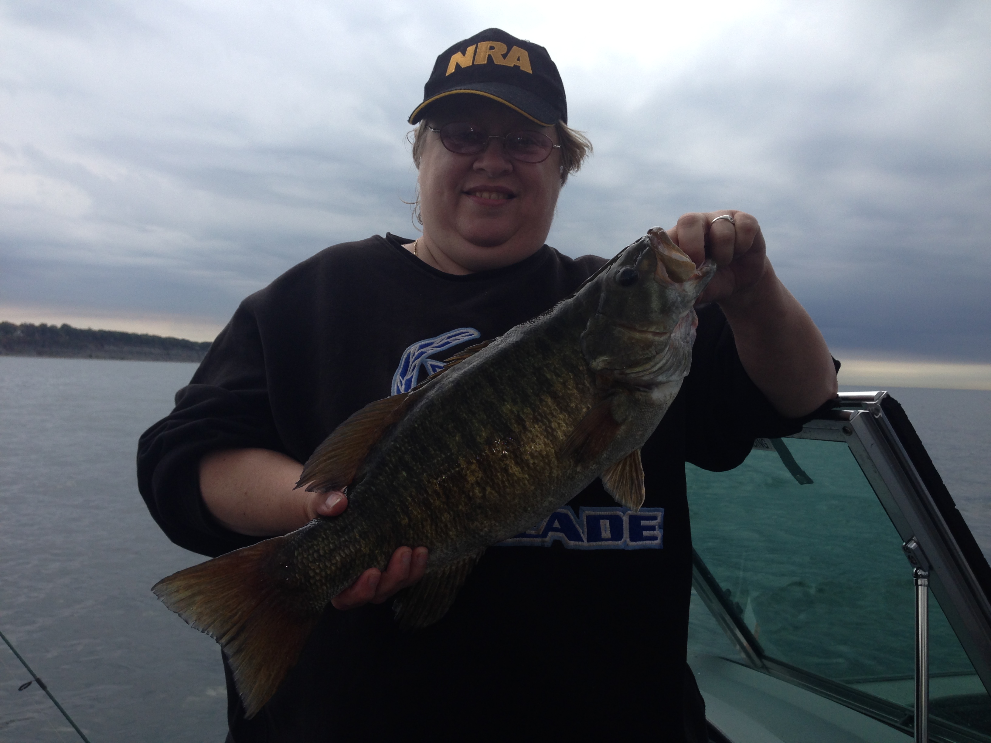 Some pictures from October fishing on Lake Erie near