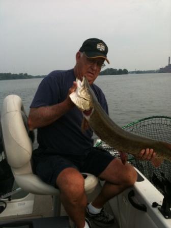 Musky fishing on the Upper Niagara River